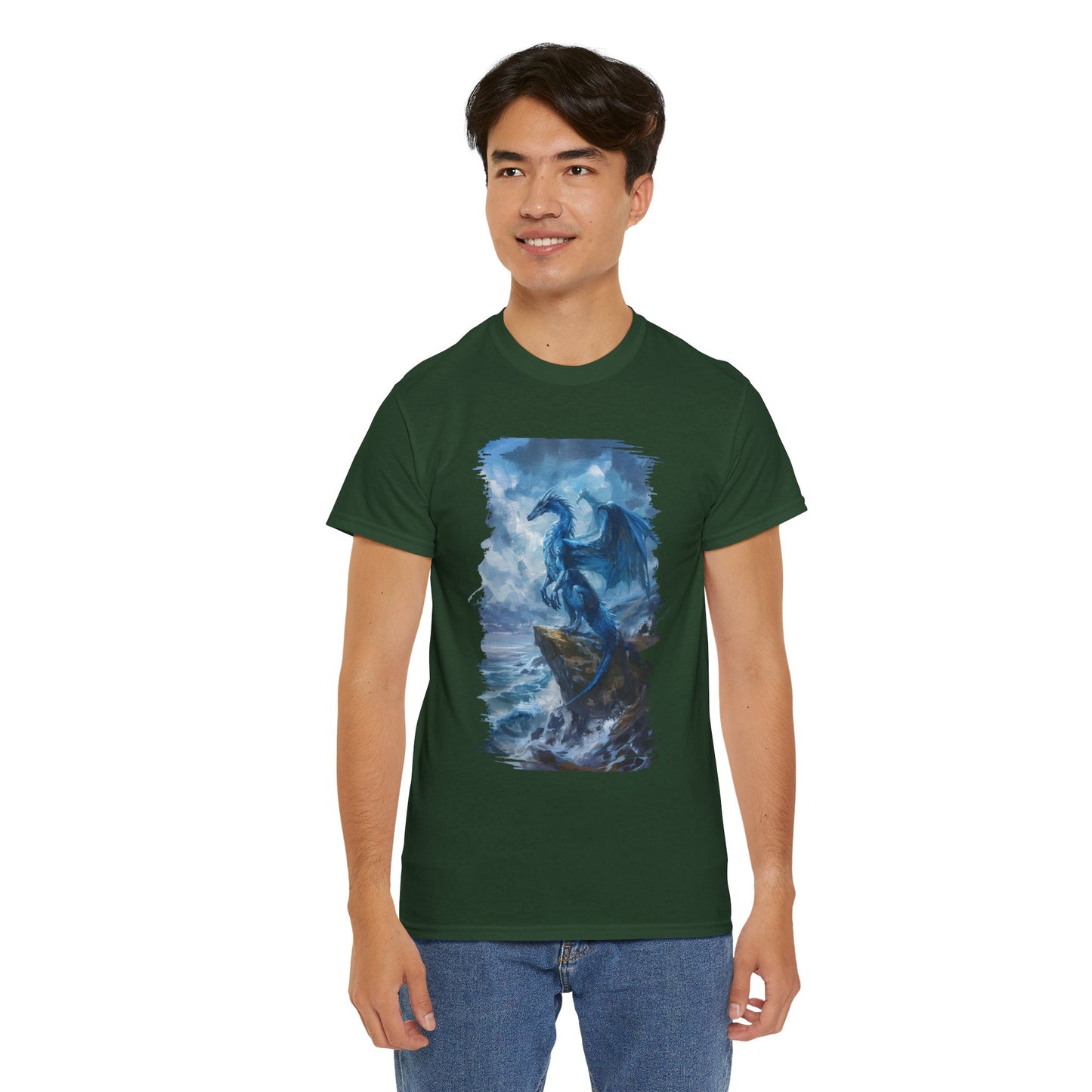 Imposing Blue Dragon | Strength and Glory