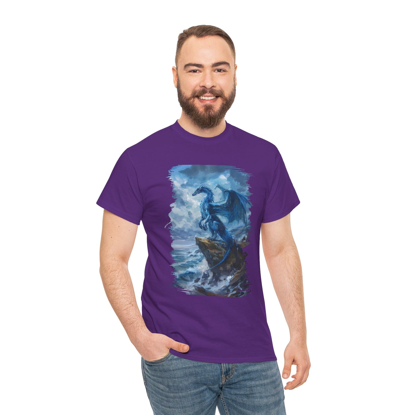 Imposing Blue Dragon | Strength and Glory