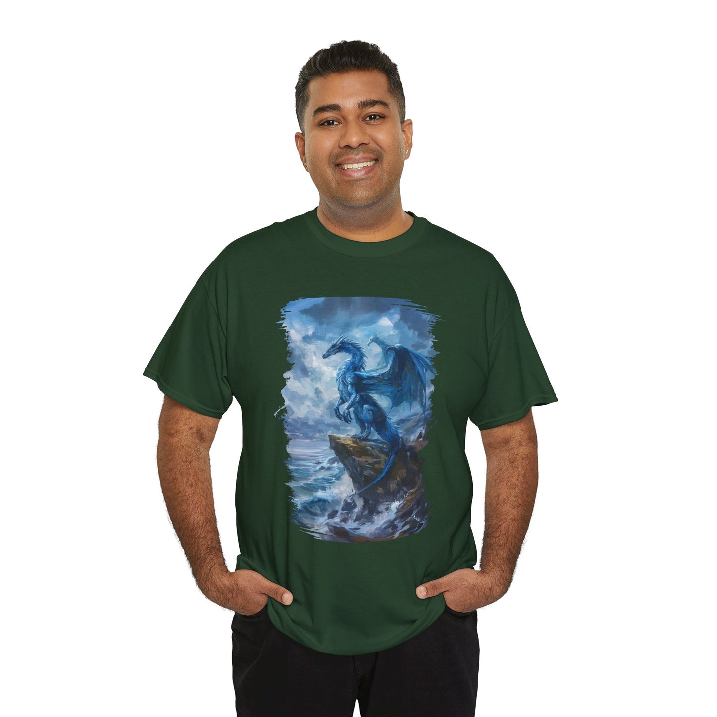 Imposing Blue Dragon | Strength and Glory