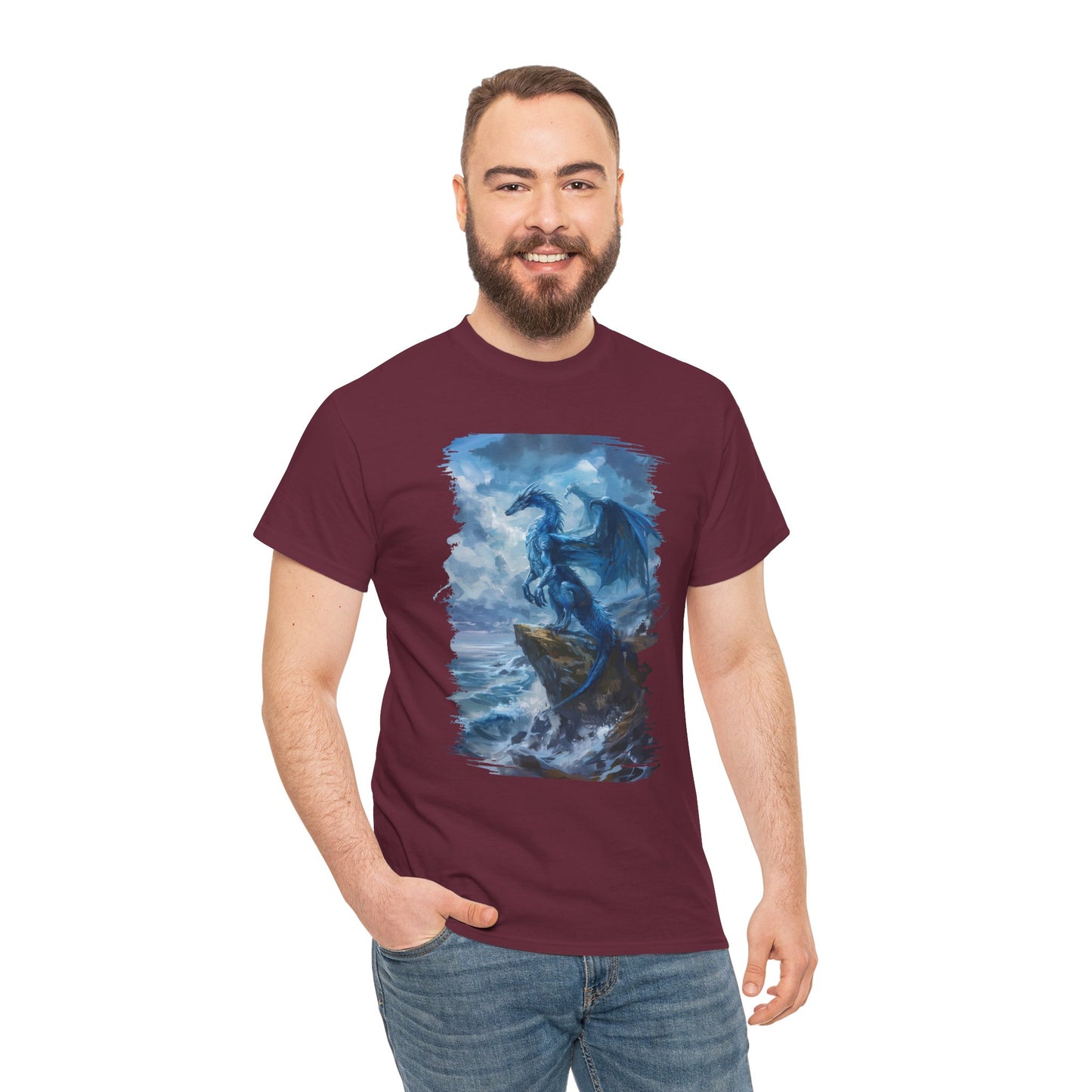 Imposing Blue Dragon | Strength and Glory