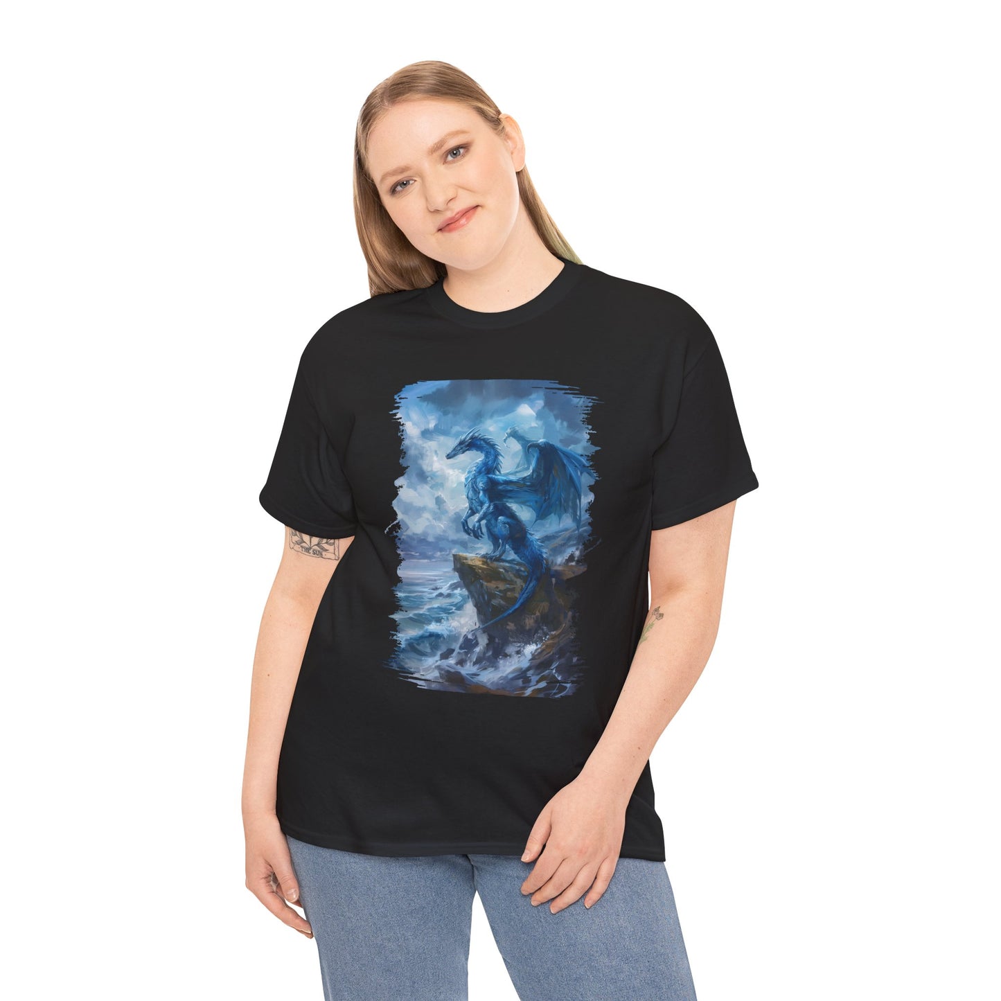 Imposing Blue Dragon | Strength and Glory