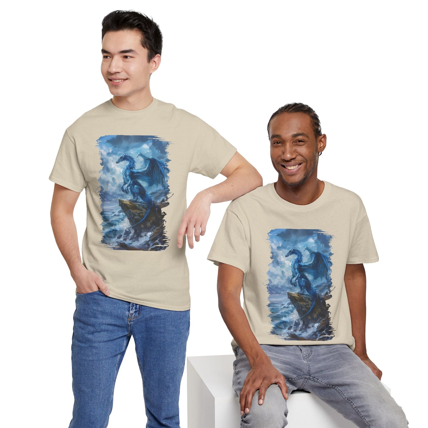 Imposing Blue Dragon | Strength and Glory