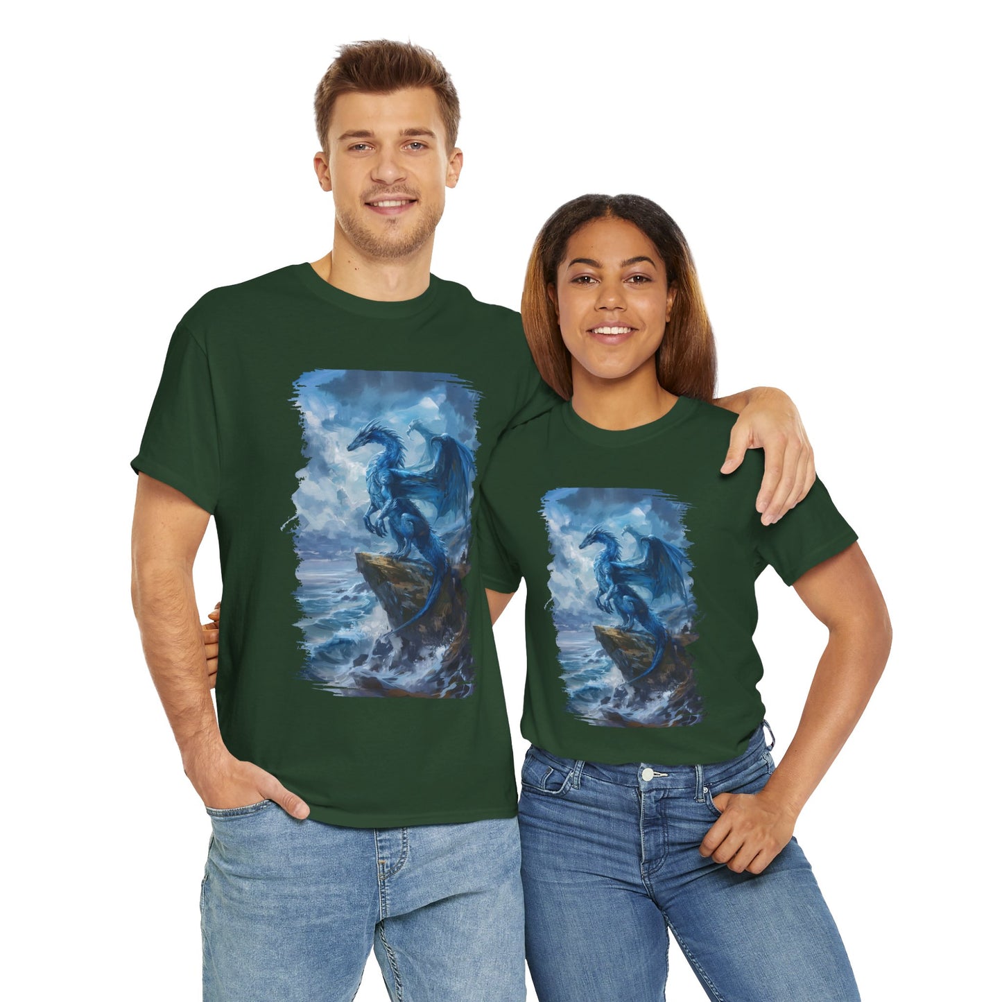 Imposing Blue Dragon | Strength and Glory