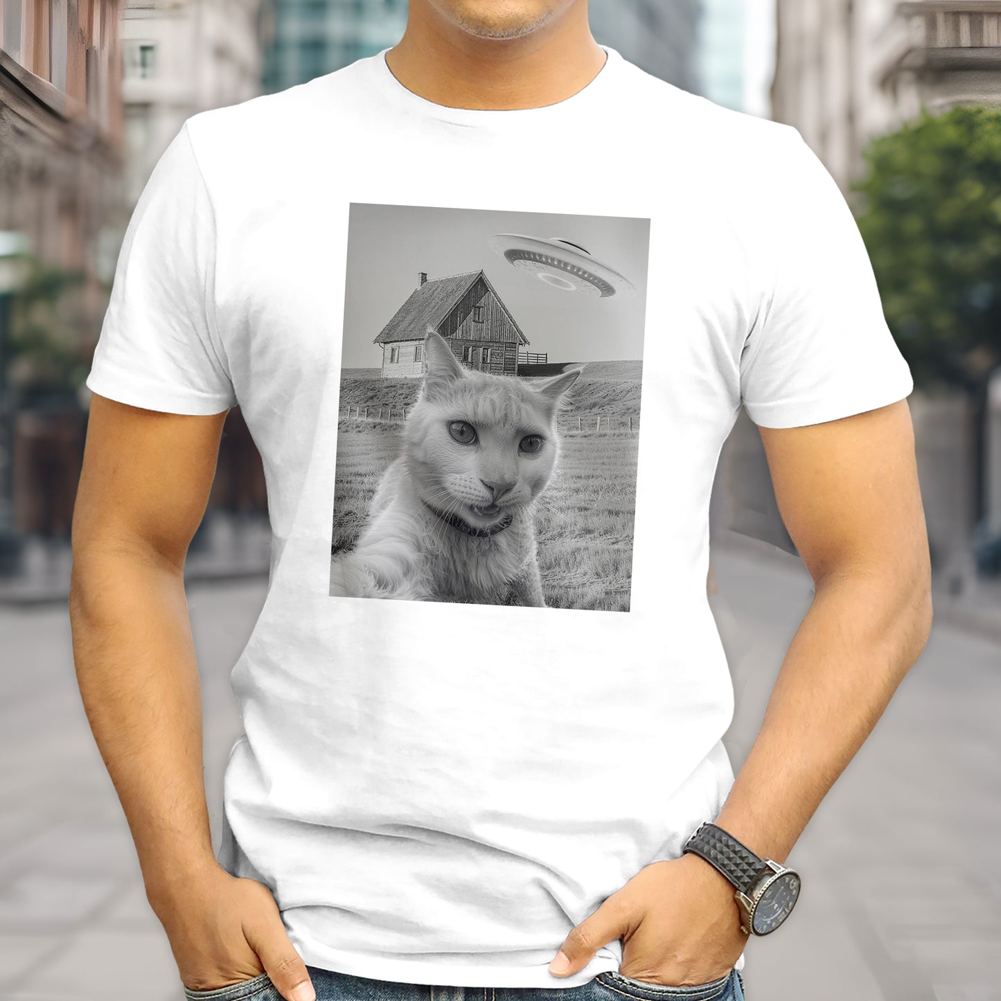 Alien Cat Selfie | O Contato Felino de Outro Mundo