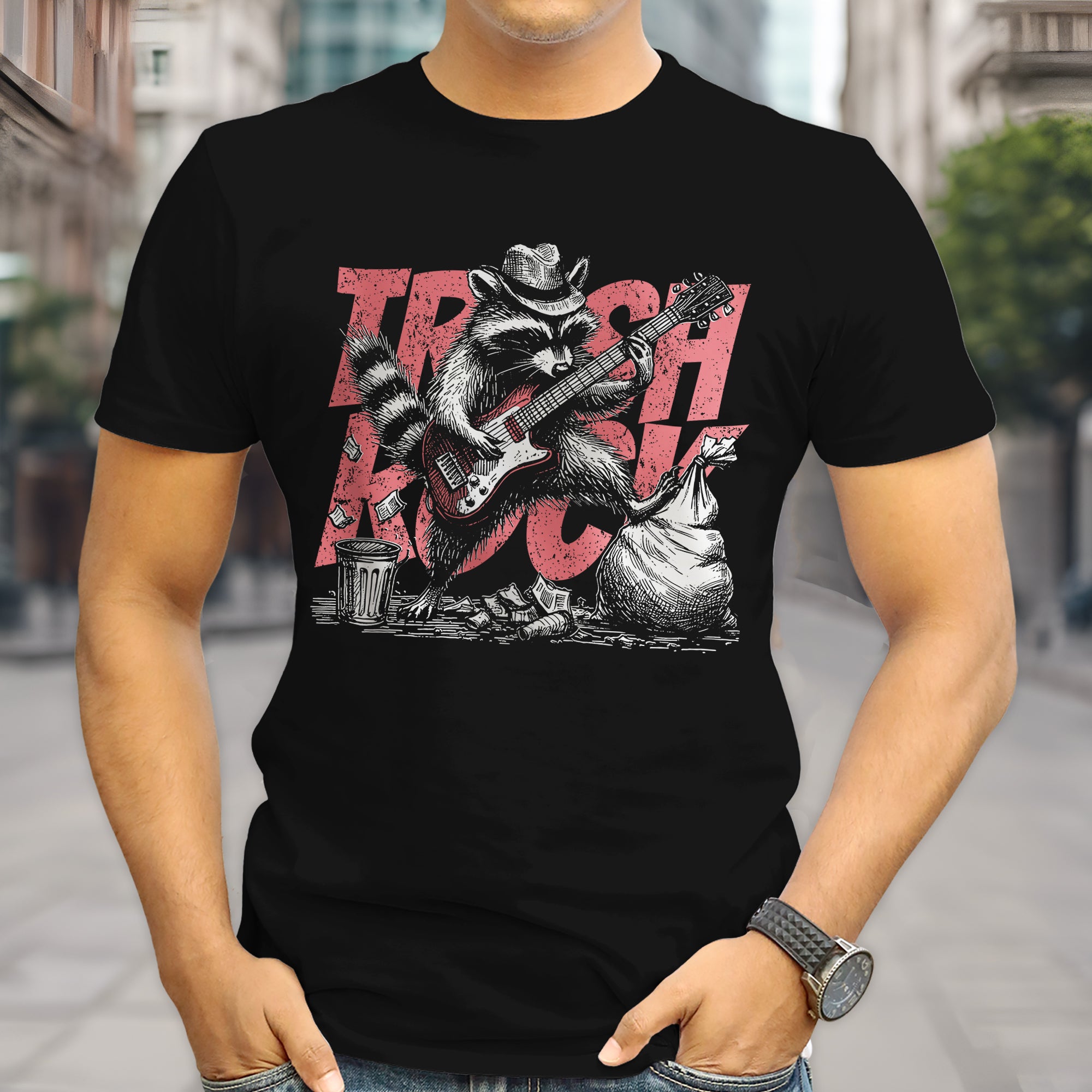 Guaxinim a Tocar Guitarra - Trash Music