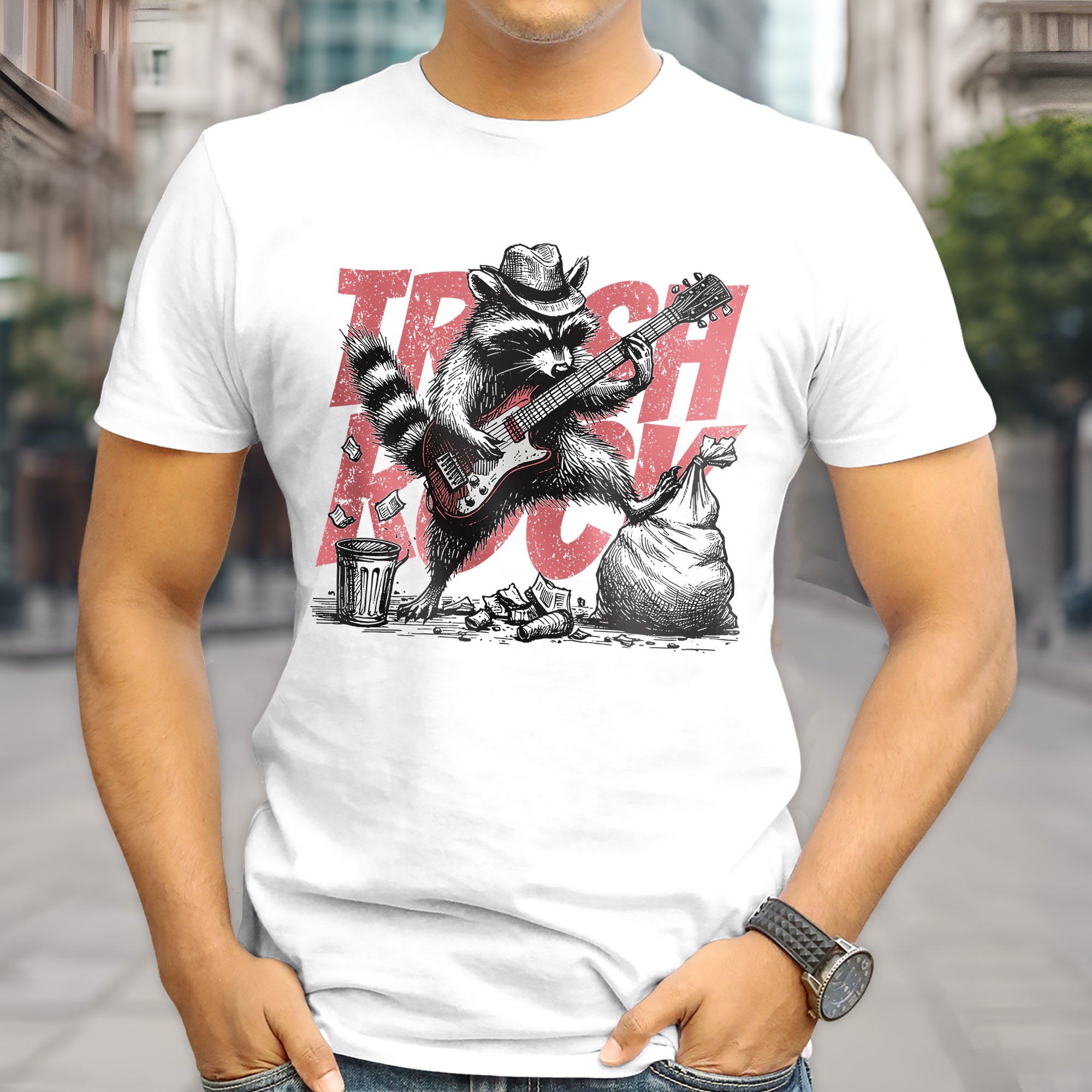 Guaxinim a Tocar Guitarra - Trash Music