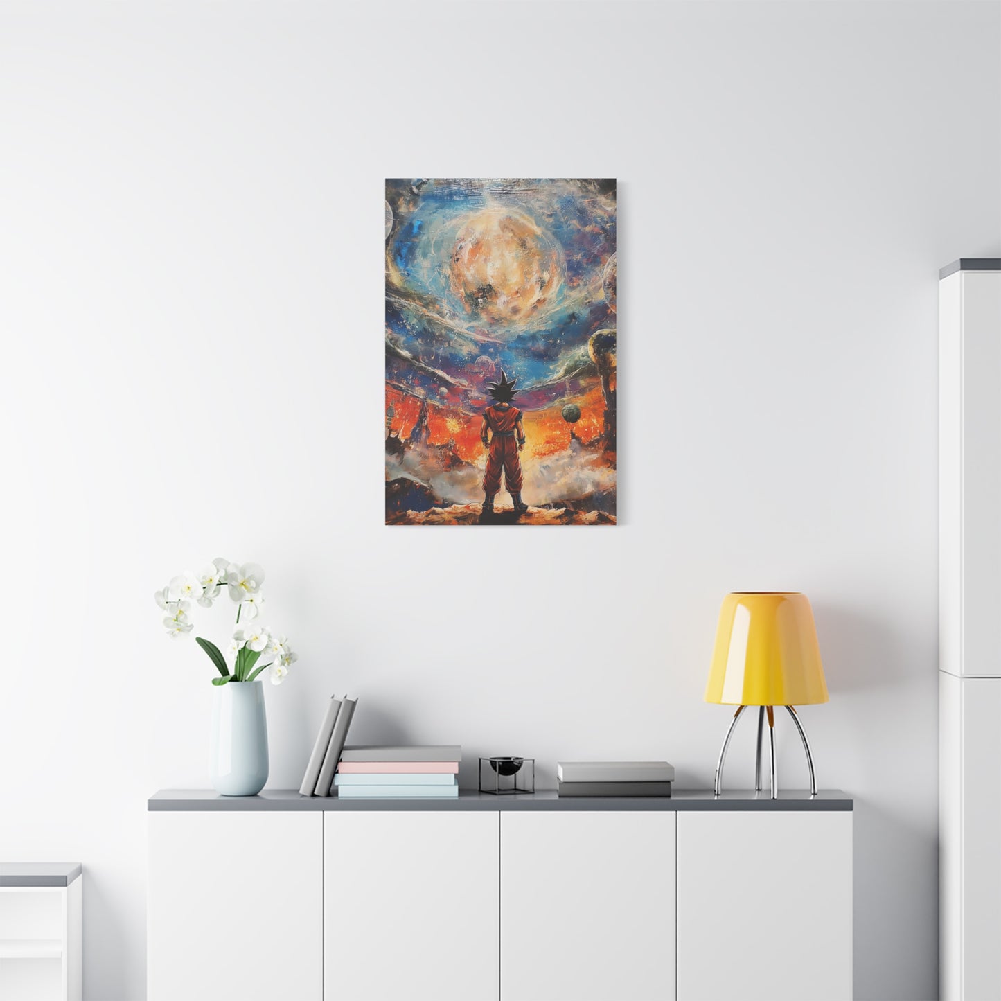 Son Goku – O Poder Cósmico do Saiyan - Wall Art