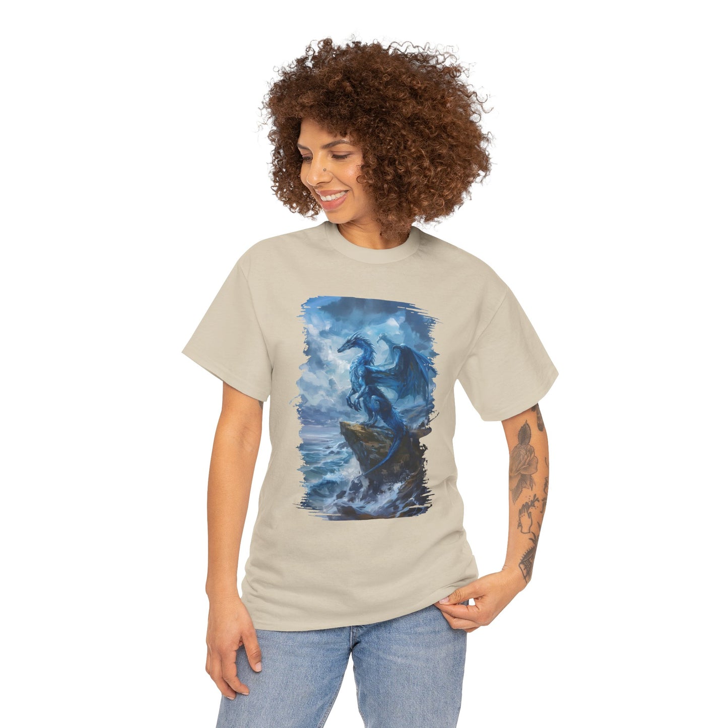 Imposing Blue Dragon | Strength and Glory