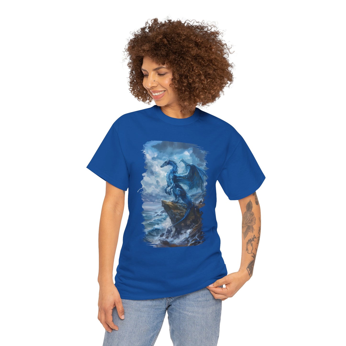 Imposing Blue Dragon | Strength and Glory