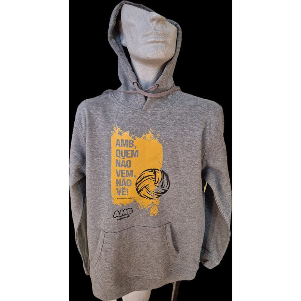 AMB Volleyball – Hoodie "Quem Não Vem, Não Vê"