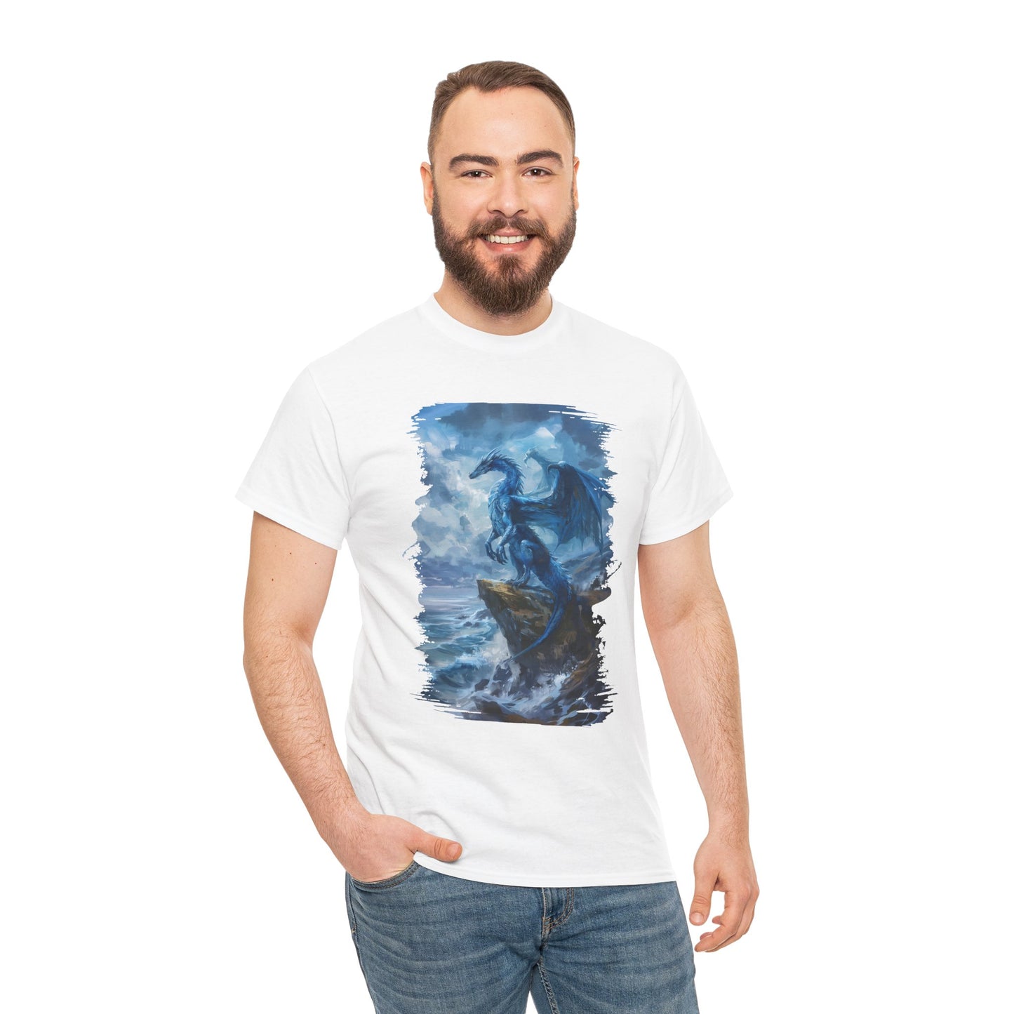 Imposing Blue Dragon | Strength and Glory