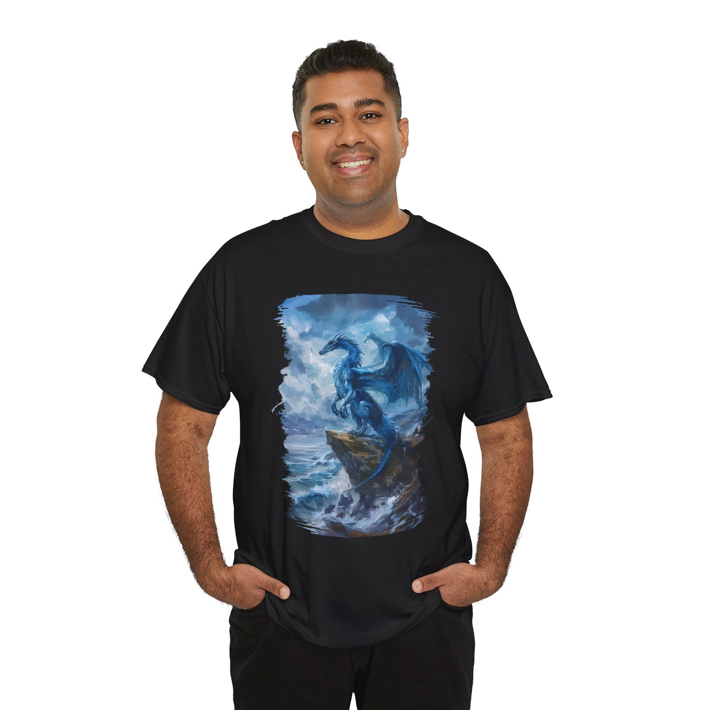 Imposing Blue Dragon | Strength and Glory
