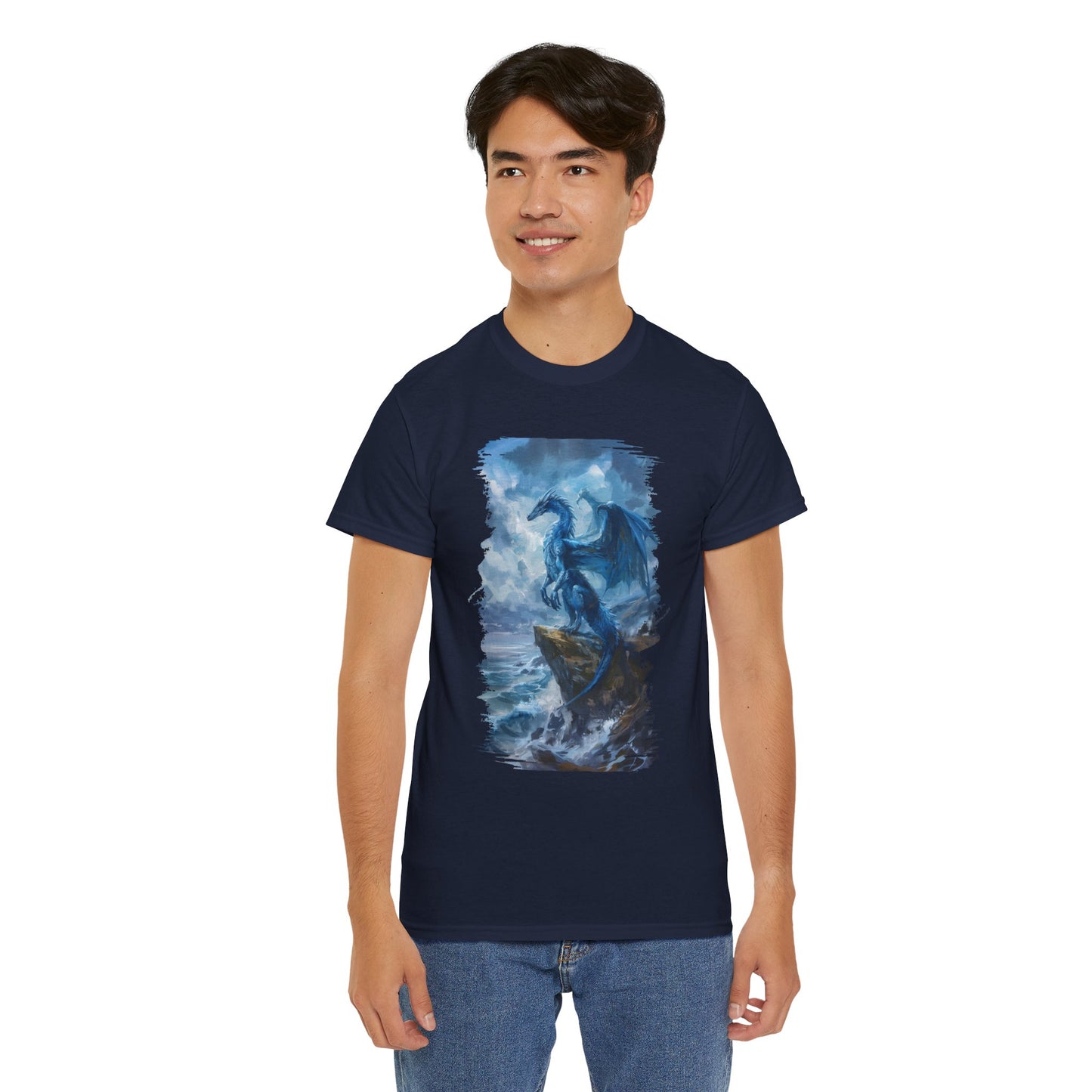 Imposing Blue Dragon | Strength and Glory