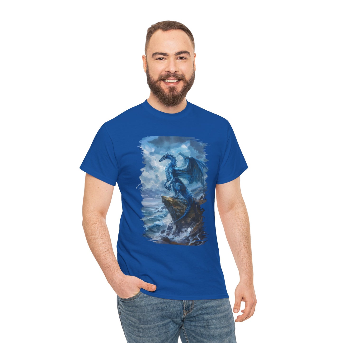 Imposing Blue Dragon | Strength and Glory