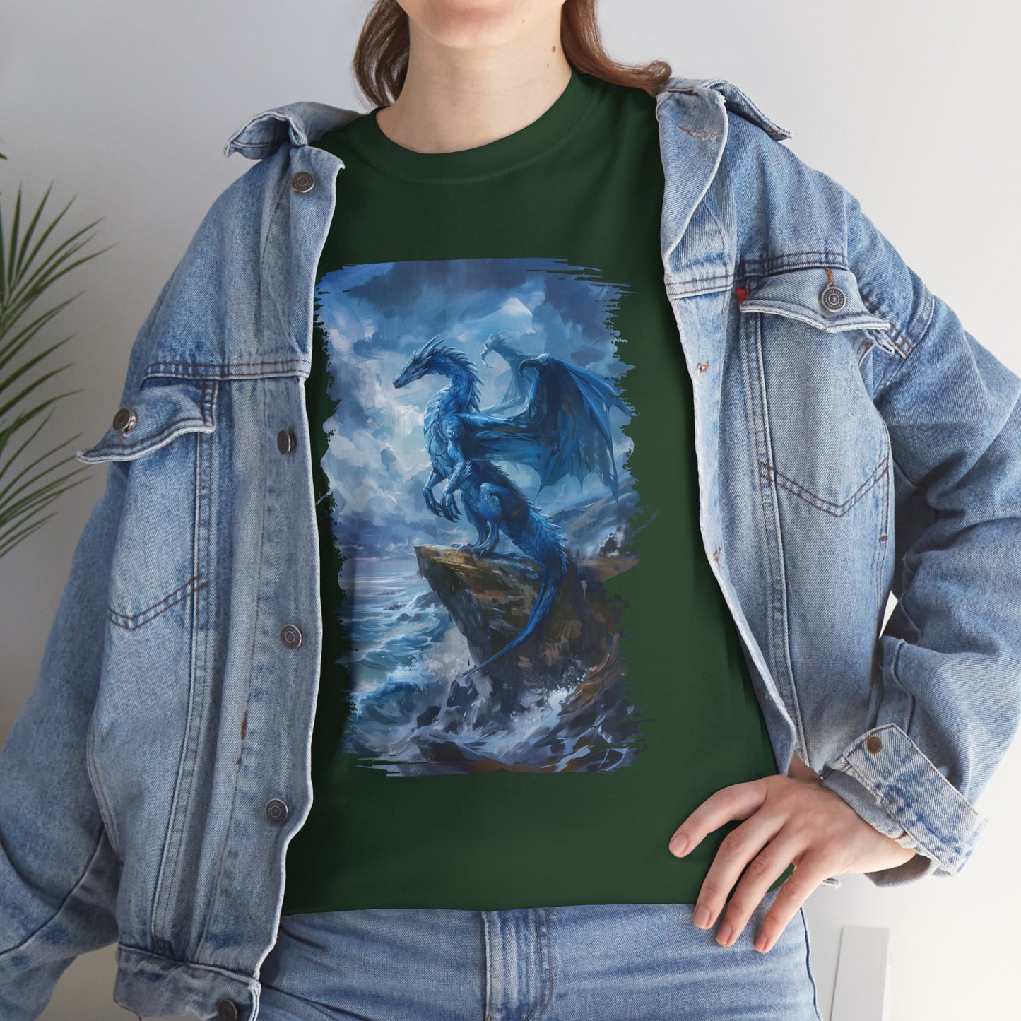 Imposing Blue Dragon | Strength and Glory