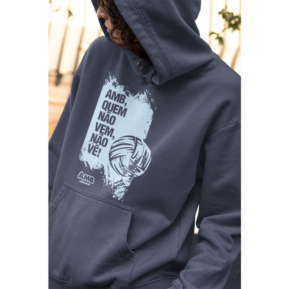 AMB Volleyball – Hoodie "Quem Não Vem, Não Vê"