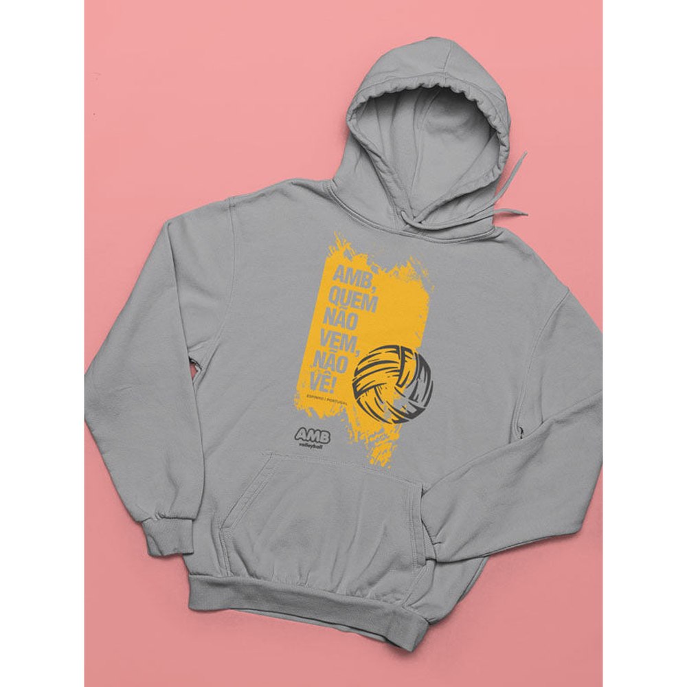 AMB Volleyball – Hoodie "Quem Não Vem, Não Vê"