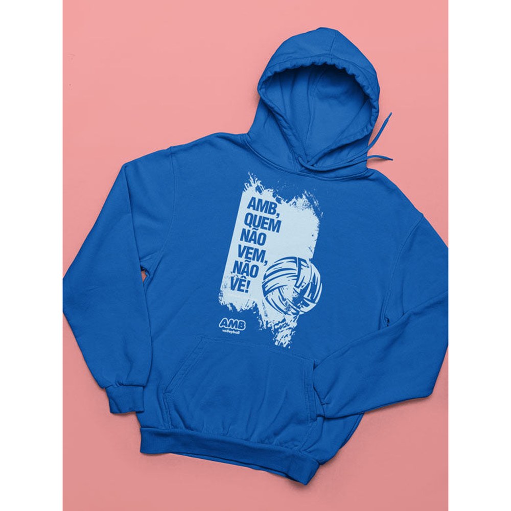 AMB Volleyball – Hoodie "Quem Não Vem, Não Vê"