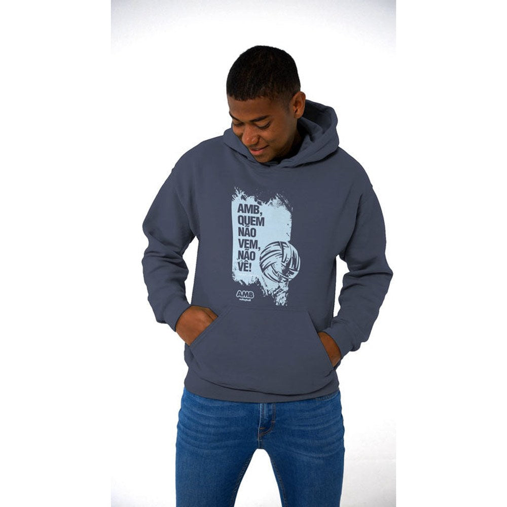 AMB Volleyball – Hoodie "Quem Não Vem, Não Vê"