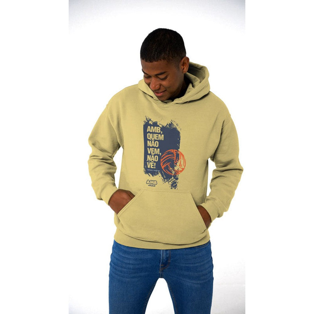 AMB Volleyball – Hoodie "Quem Não Vem, Não Vê"