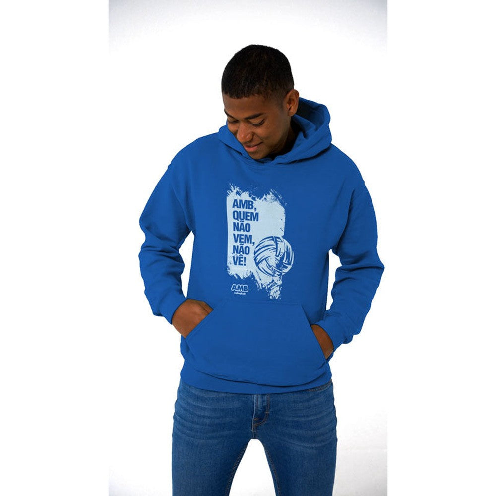 AMB Volleyball – Hoodie "Quem Não Vem, Não Vê"