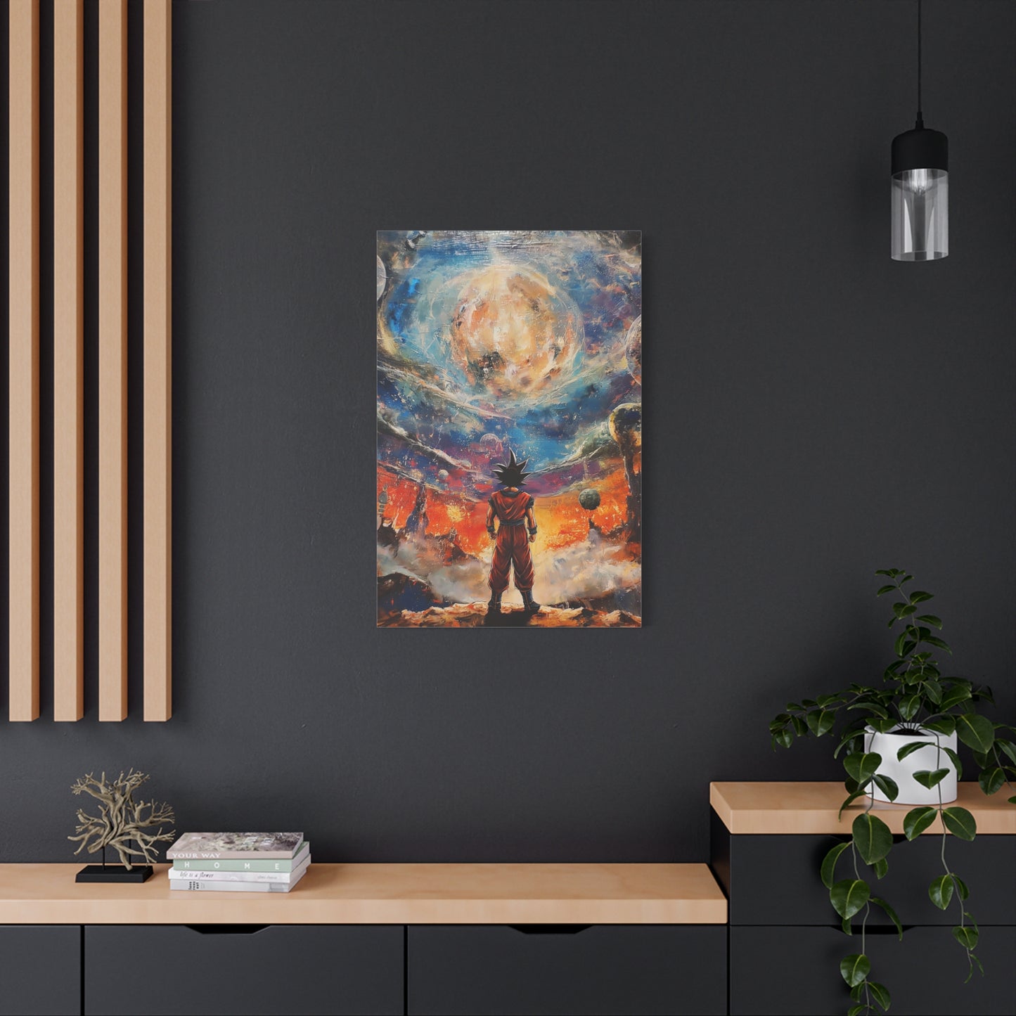 Son Goku – O Poder Cósmico do Saiyan - Wall Art
