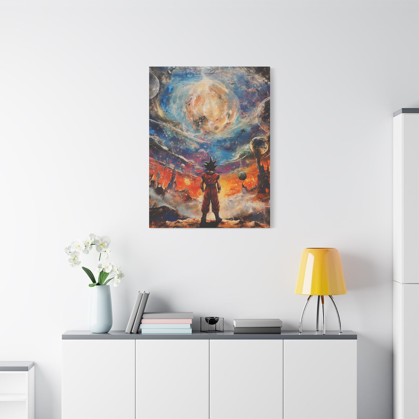 Son Goku – O Poder Cósmico do Saiyan - Wall Art