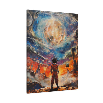Son Goku – O Poder Cósmico do Saiyan - Wall Art