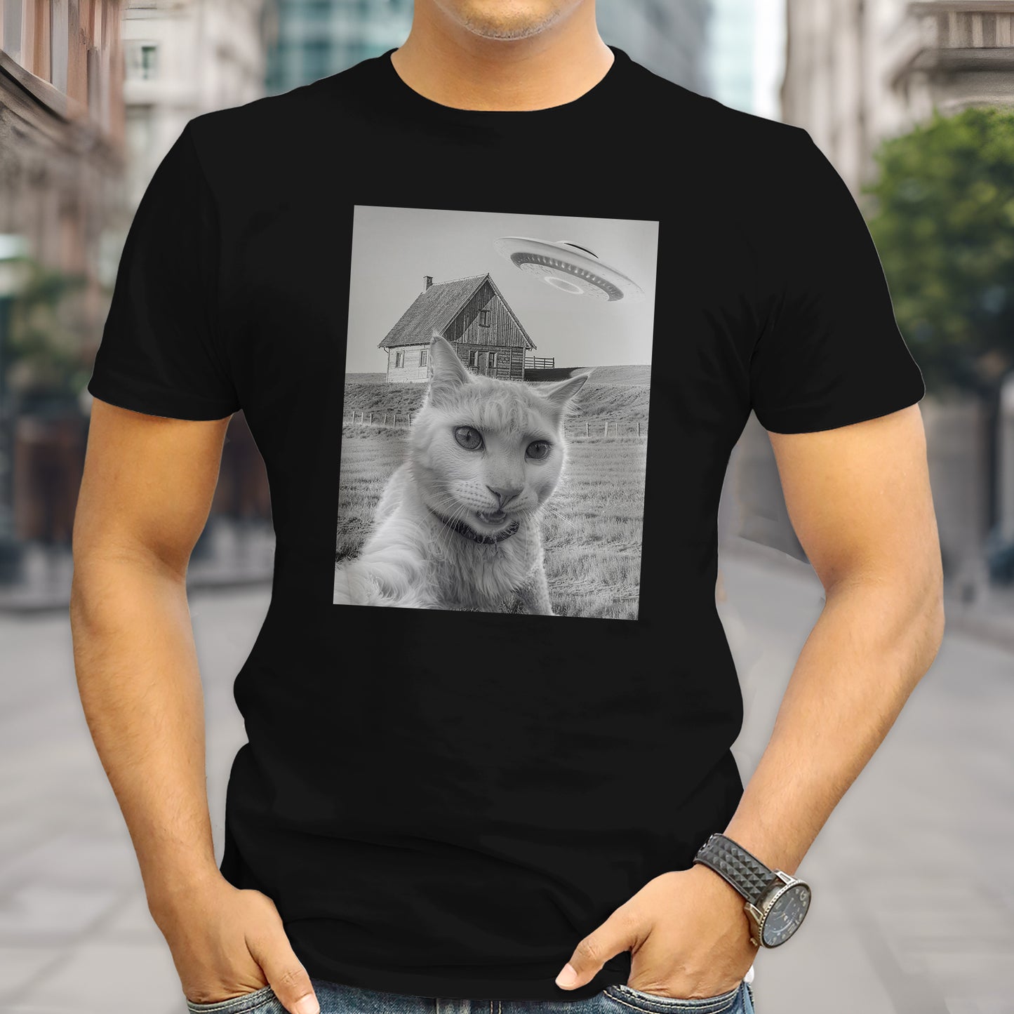 Alien Cat Selfie | O Contato Felino de Outro Mundo