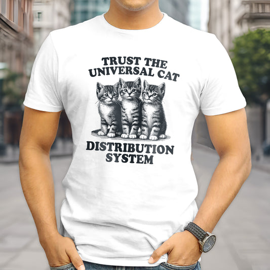 Confia no Sistema Universal de Distribuição de Gatos