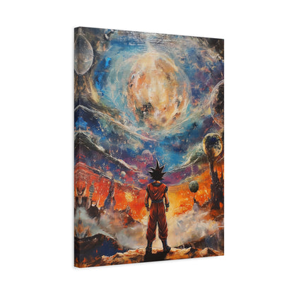 Son Goku – O Poder Cósmico do Saiyan - Wall Art