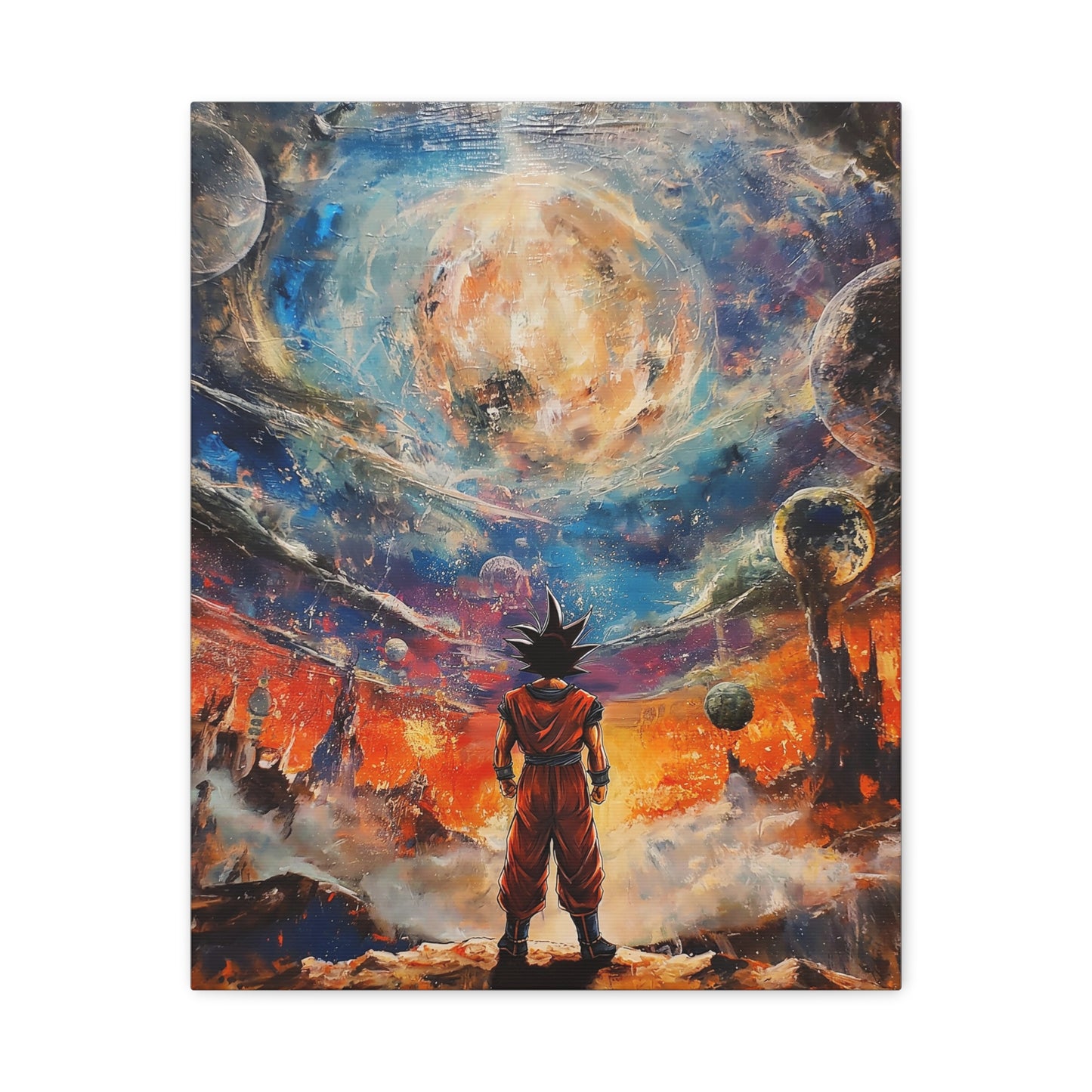 Son Goku – O Poder Cósmico do Saiyan - Wall Art
