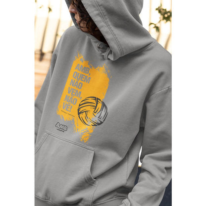 AMB Volleyball – Hoodie "Quem Não Vem, Não Vê"